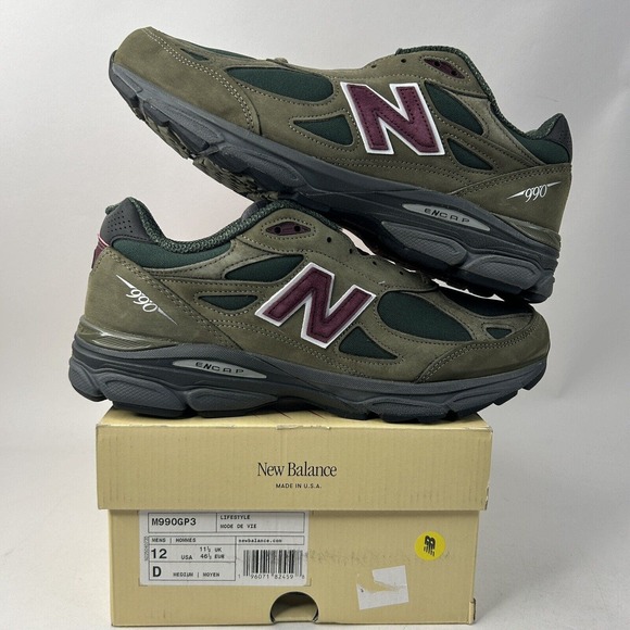 New Balance Other - New Balance X Teddy Saints Shoes 990v3 “Green Purple” 2024